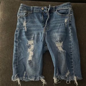 Wax Jean shorts size medium